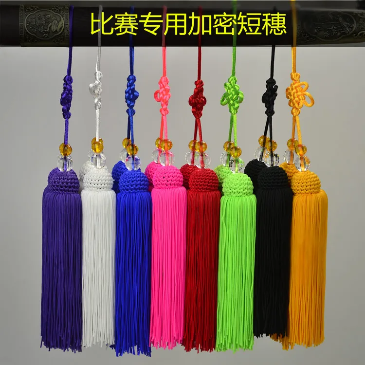 8C высококачественный Jiansui Taichi соревнование боевых искусств Профессиональное использование Высокая плотная корень меч кисточка Taiji XS кисточки полиэстер