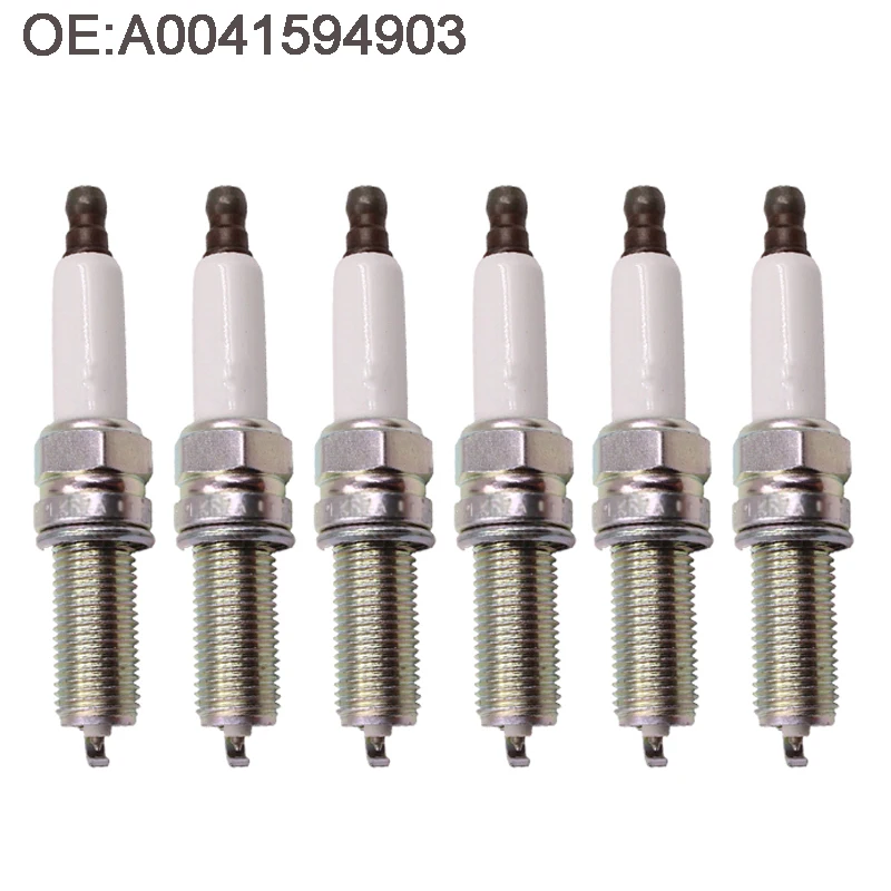 YAOPEI (6 шт./лот) Свеча зажигания PLKR7A A0041594903 для Mercedes Benz C250 C230K CL550 SL550 SLK250 E550 GL450 ML550 A 004