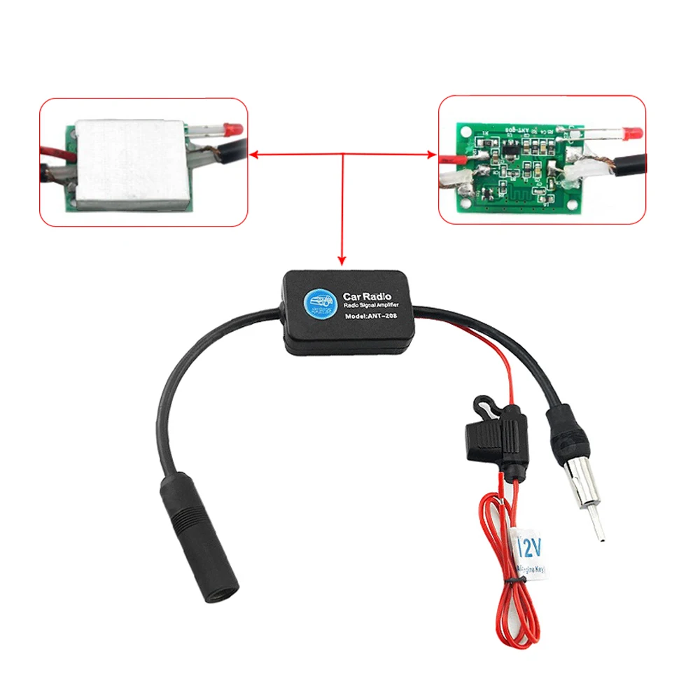 Lonleap универсальный автомобильный радиоприемник адаптер авто радио FM Антенна