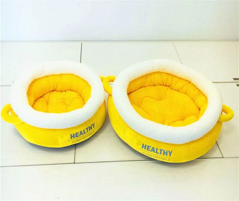 Теплый домик-кровать для кошек ветронепроницаемый спальный мешок домашних