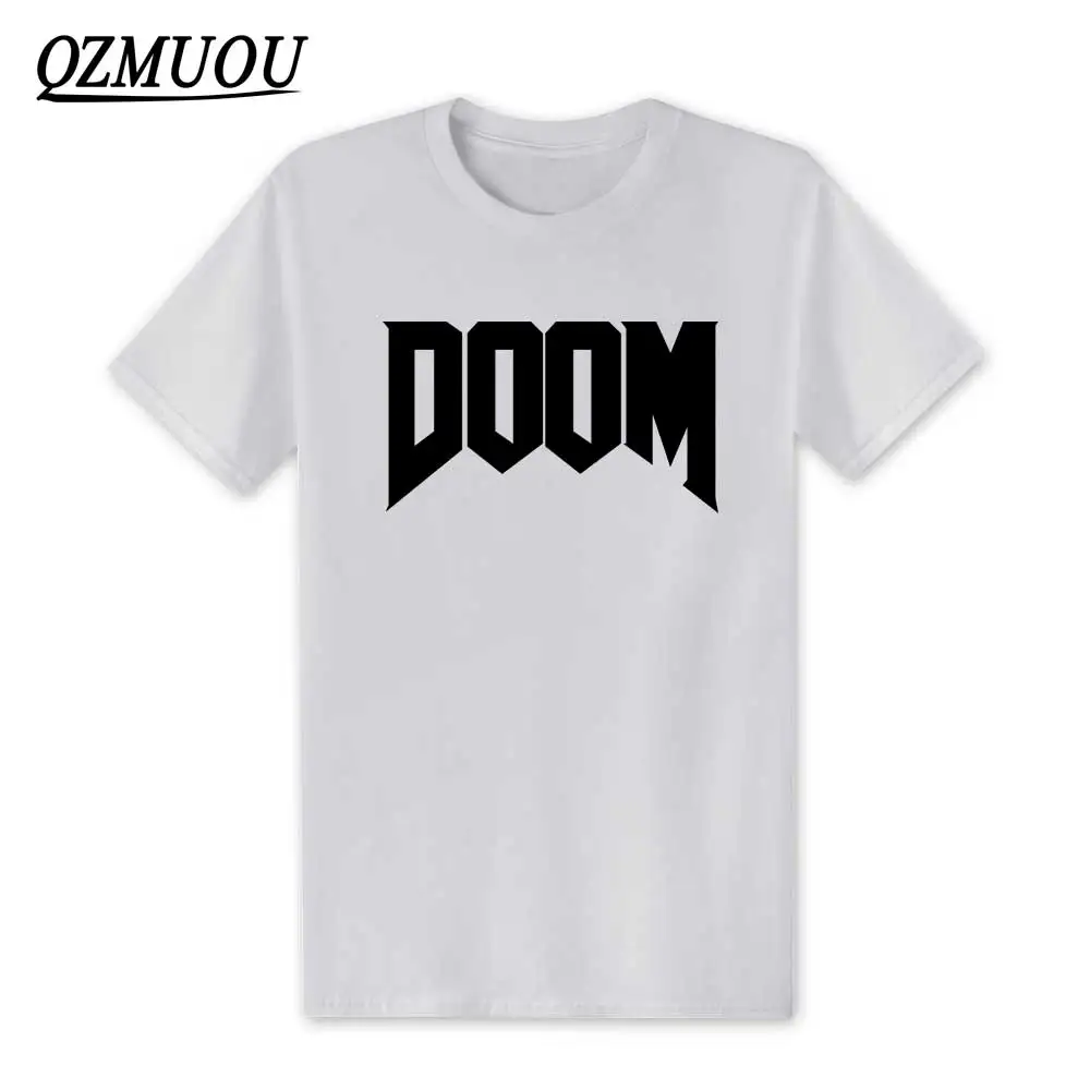 Новая модная футболка Doom All Time Great Video Game Unoffical in Mens футболка с круглым вырезом хлопковая футболка высокого качества размер XS-XXL
