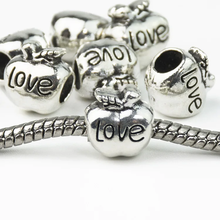 Модные большие отверстия Корона яблоко Жираф подвеска из сплава зеленый с