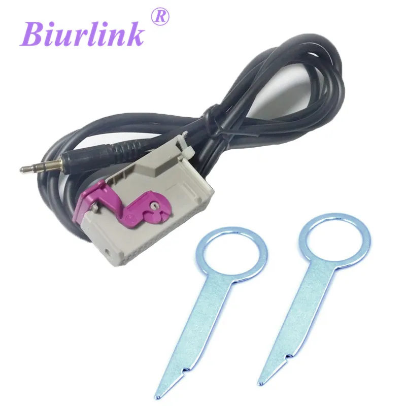 Адаптер с разъемом 3 5 мм Biurlink для AUDI RNSE аудио кабель RNS E|audi audio cable|audi cablecable audi |