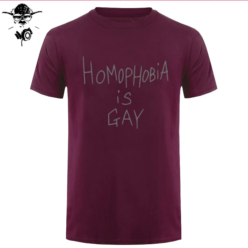 Футболка My Chemical Romance, Мужская футболка с принтом Mcr Homophobia Is Gay-Frank Iero, футболки с коротким рукавом, милая музыкальная футболка для мужчин - Цвет: maroon gray