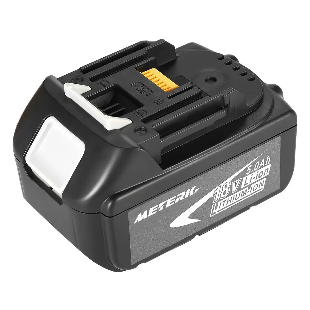 Meterk BL1850 18 V 4.0Ah/5.0Ah перезаряжаемый электроинструмент батарея литиевая сменный аккумулятор большой емкости для MAKITA