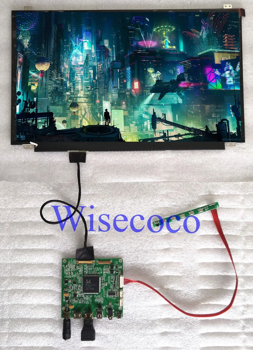 15,6 дюймовый 4K ЖК-дисплей 3840*2160 UHD Дисплей порт драйвер плата широкий угол DP экран модуль монитор ноутбук для Raspberry 3 2 1