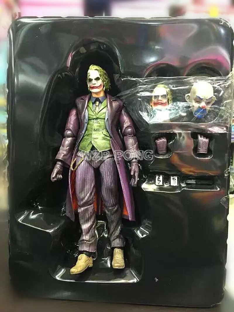 26 см PLAY Arts Kai супер злодей Джокер фигурка фигурку ПВХ Injustice League Коллекционная