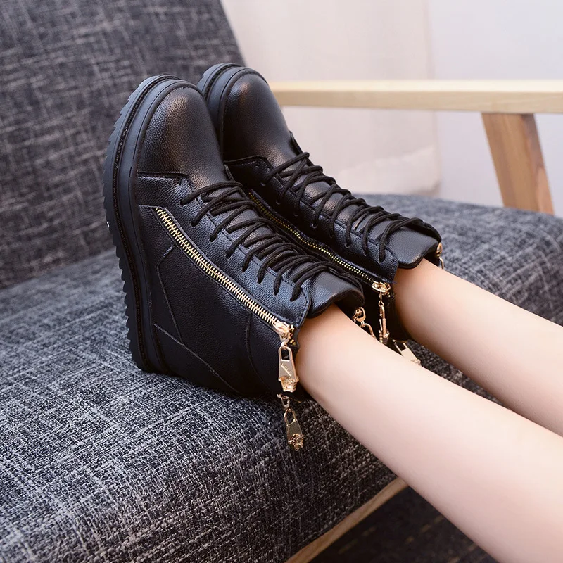 Осенняя Молодежная женская обувь для скейтбординга студенческие кроссовки на