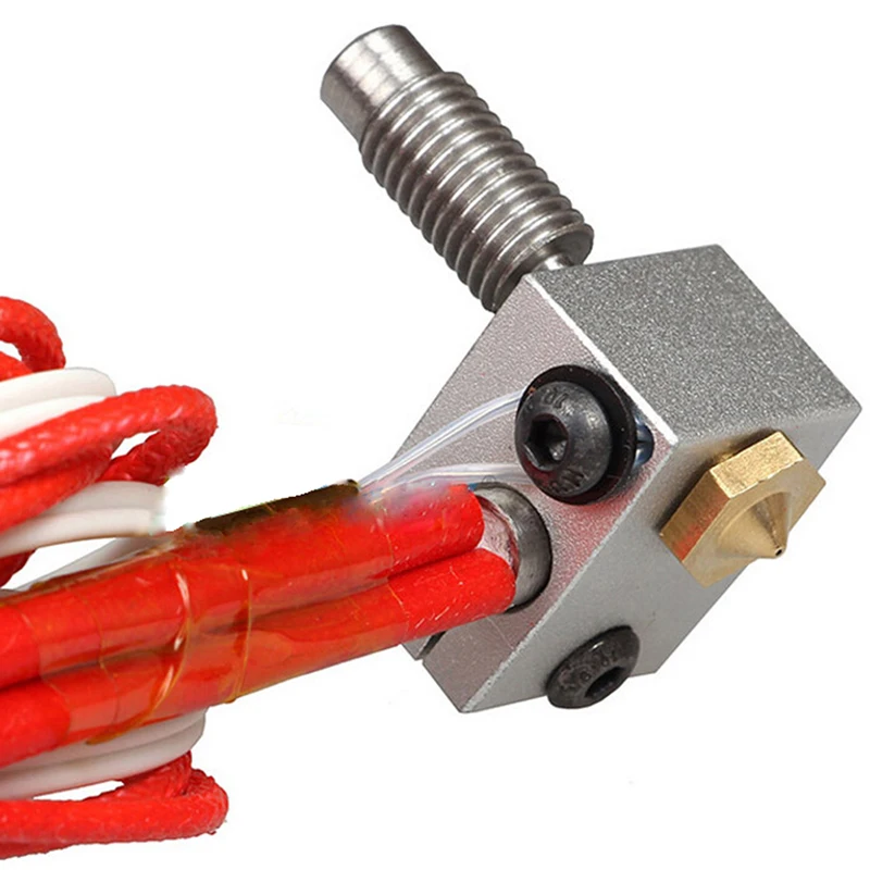 Универсальный 1 75 мм/0 4 мм DIY Hotend набор сопло горло экструдера нагреватель