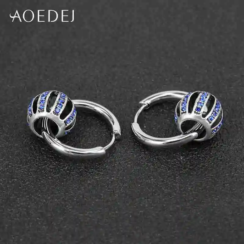 AOEDEJ маленькие серьги-кольца серебряного цвета круглые кольца сережки oorbellen серьги из нержавеющей стали для женщин и мужчин pendientes mujer