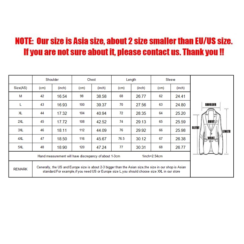 Fashion Blazer Mens Slim Fit Masculino Business Casual Stylish Spring Autumn Solid Color Blazers | Мужская одежда