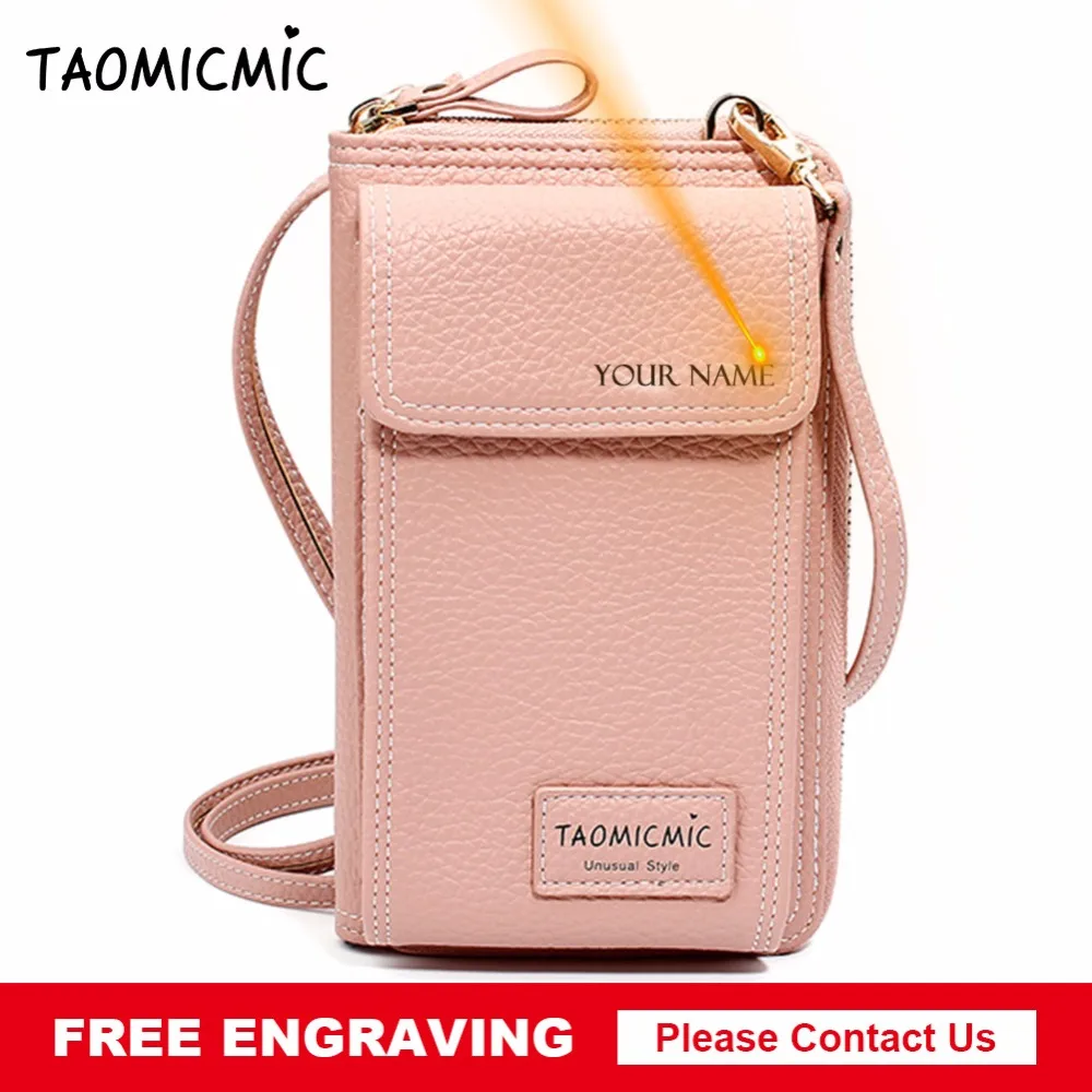 Taomicmic, новинка, Женский кошелек, женский, длинный, кожаный, кошелек, на застежке, кошельки с ремешком, для телефона, для карт, большой емкости, женские кошельки