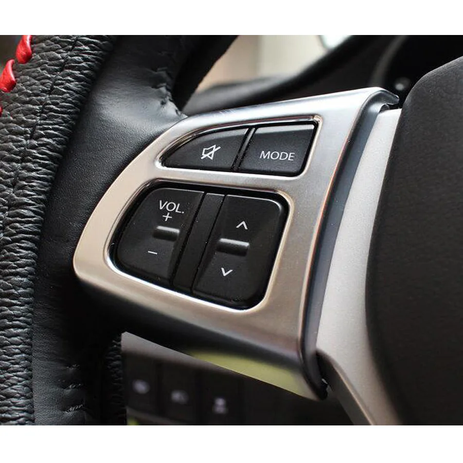 Для Suzuki SX4 S Cross S.cross Crossover 2014 2016 накладка на руль автомобильный Стайлинг ABS