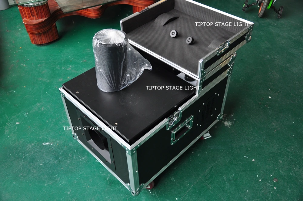 TIPTOP водная база противотуманная машина 3000 Вт дымовая на водной основе DMX512 сценический эффект Низкая лежа вода туман дымовая машина TP-T65 кофр