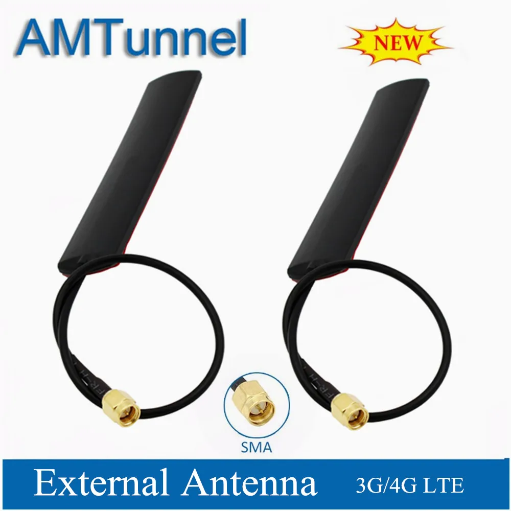 2 шт./пара 3g 4G LTE Антенна 3dBi wifi антенна SMA папа патч для huawei B310 B315 маршрутизатор zte MF28G