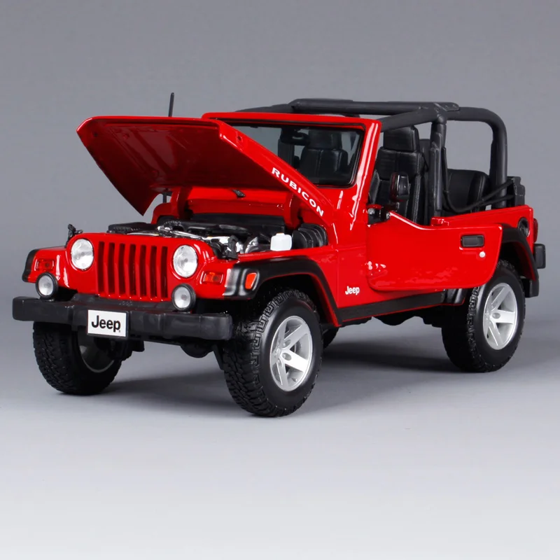 Maisto 1:18 JEEP WRANGLER RUBICON внедорожник литая модель автомобиля игрушка Новинка в коробке 31663