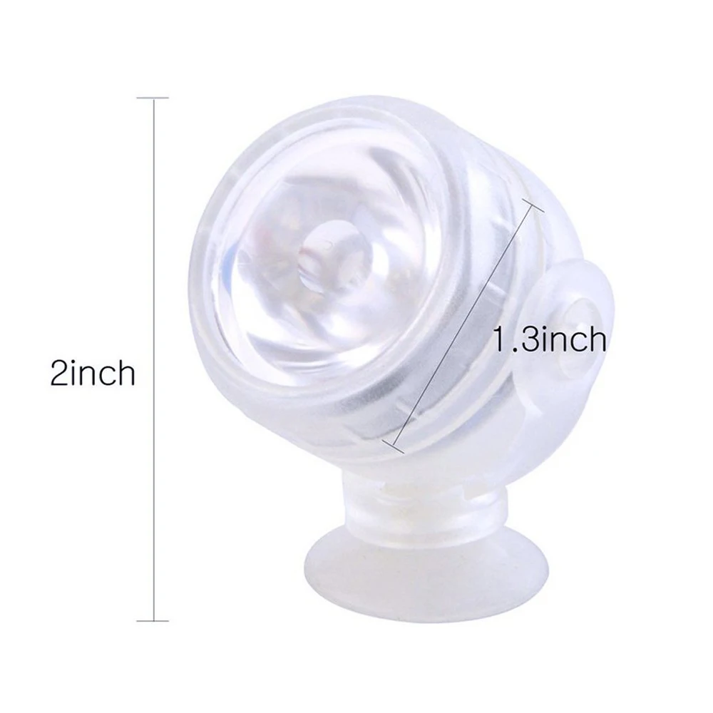 Красочные светодиодные аквариумные погружные прожекторы выпуклая линза