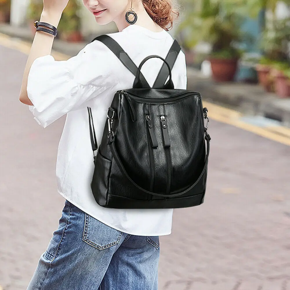 Роскошный брендовый дизайнерский женский рюкзак с защитой от кражи из