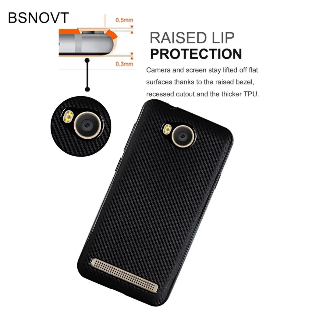 For Huawei Y3 II Case Soft TPU Slim Antiskid Shell Shockproof Anti-knock Phone Cover 2 |