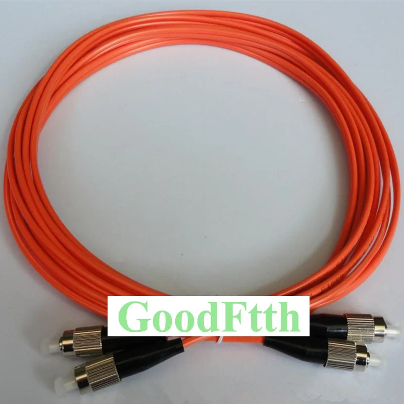 Фото - Fiber Patch Cord Jumper Cable FC-FC Multimode OM2 50/125 Duplex GoodFtth 20-100m fiber patch cord jumper cable fc fc multimode om1 62 5 125 simplex goodftth 20 100m