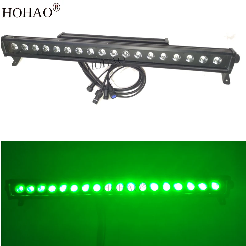 HOHAO 18x15watts RGBWA IP65 скорость прожекторы свет для сцены фоне красить эффект открытый