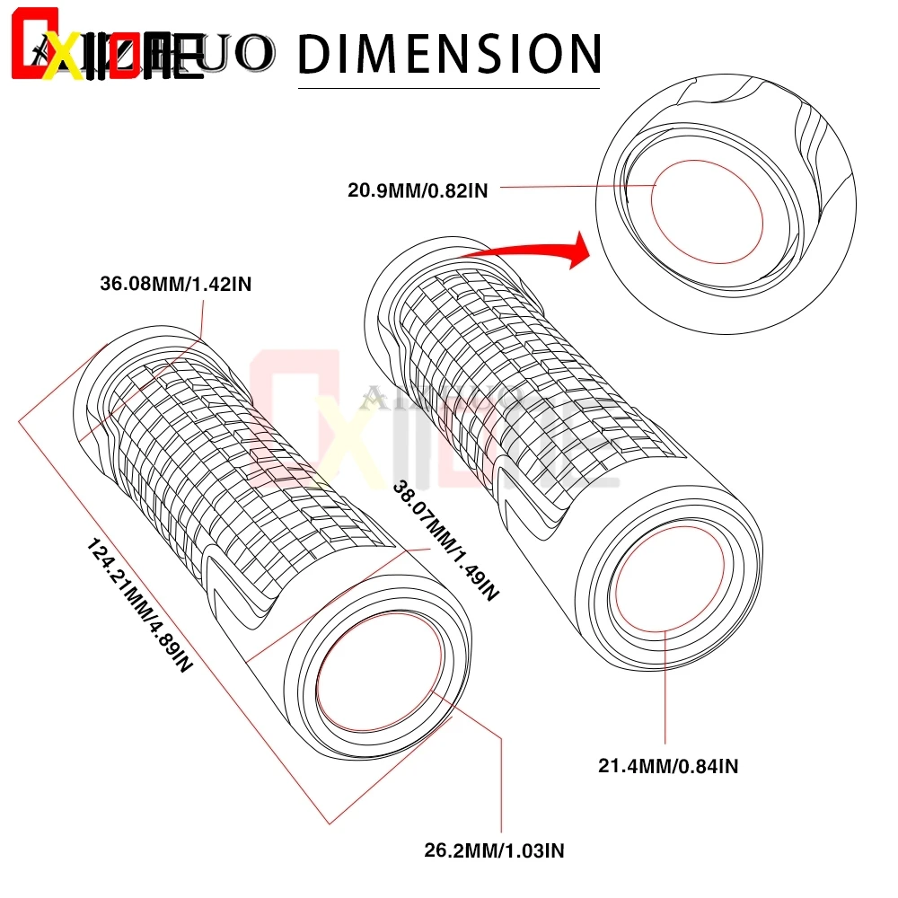 

Motorcycle Hand Grips Handle Bar Hand Bar Dirt Bike For Honda CBR1000RR CBR 1000RR CBR1100XX / BLACKBIRD