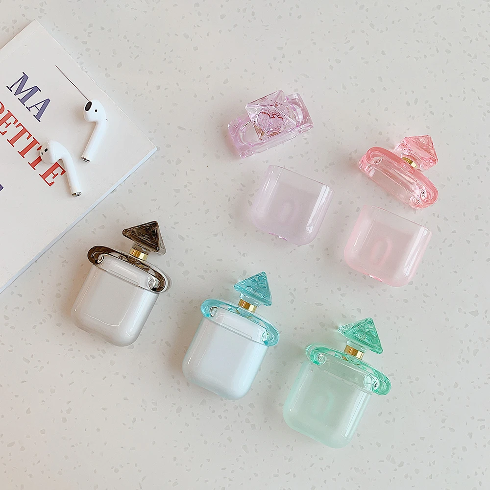 Прозрачный защитный чехол для наушников Airpods 1 2|Аксессуары наушников| |