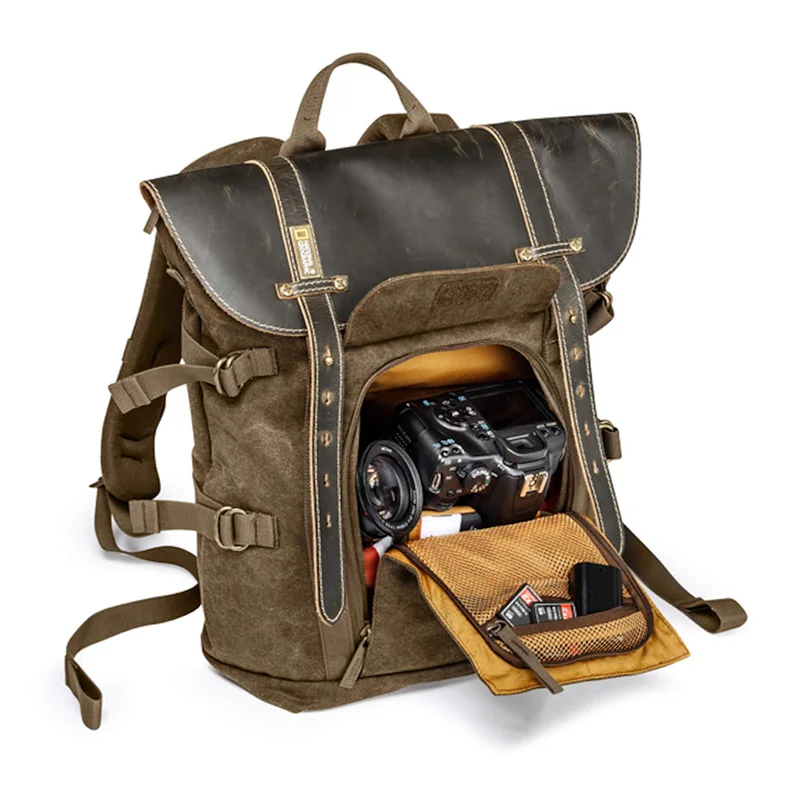 Национальный Geographic NG A5280 BackpackDSLR комплект с объективами ноутбук супер хороший