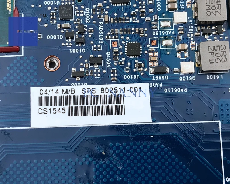 Материнская плата PCNANNY 802511 001 6050A2560201 для HP EliteBook 840 G1 14 дюймовая i5 4300U HD 4400 DDR3L