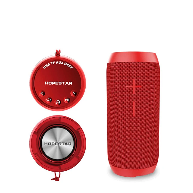 HOPESTAR Портативный беспроводной Bluetooth динамик 10 Вт Водонепроницаемый IPX6 Колонка коробка бас мини сабвуфер стерео громкий динамик зарядка мобильный
