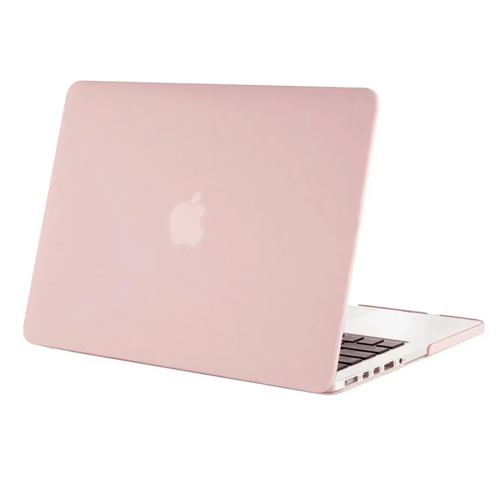 Baby Pink Case MOSISO прозрачный кристально матовый Mac Pro 13 A1278 CD rom пластиковый жесткий чехол для Macbook Pro 15 дюймов A1286 Защита корпуса ноутбука - Цвет: Baby Pink Case