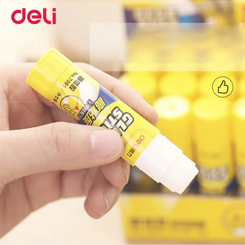 Deli милые канцтовары сплошной клей кавайный высокой вязкости твердый 10 шт. в