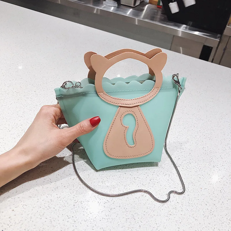 Новый Для женщин мини сумки небольшая сумка крест Boby мультфильм Мода PU s дамские