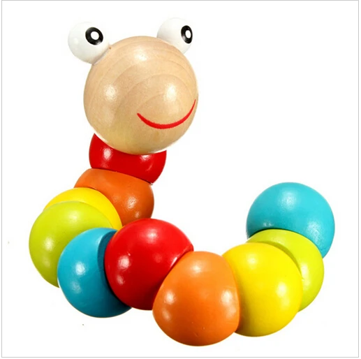 Новинка 2018 Детский пазл Обучающие деревянные искусственные пальцы гибкие