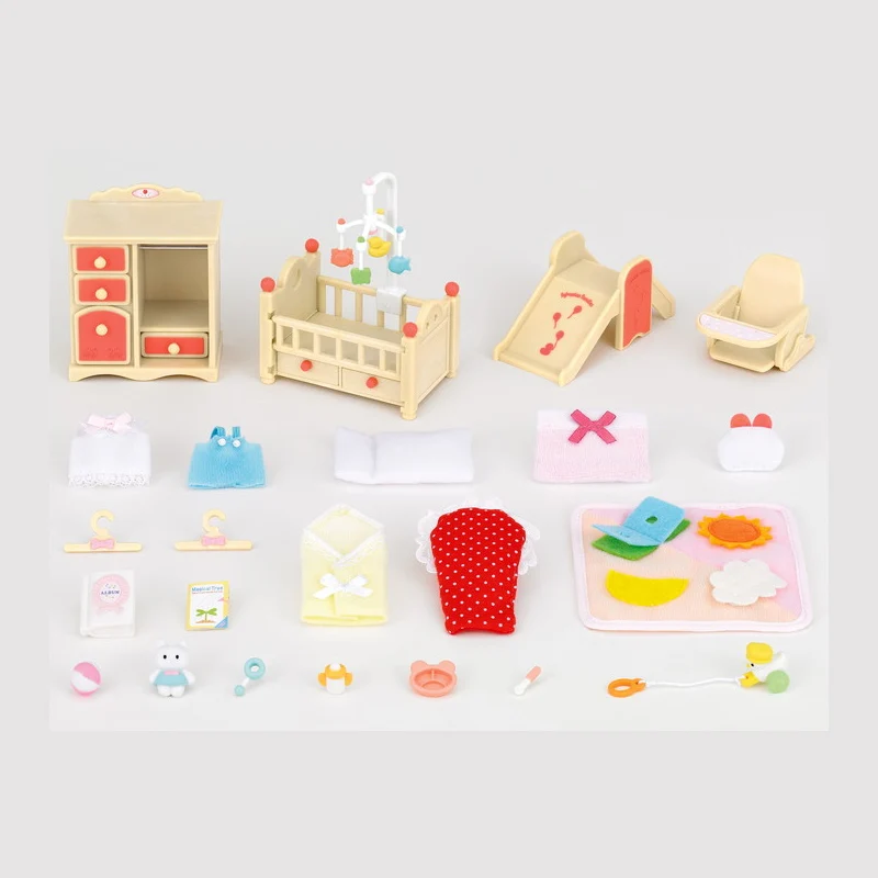 Sylvanian Families кукольный домик мебель аксессуары для детской спальни игровые сцены