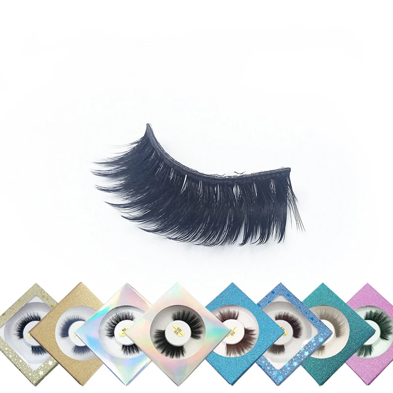 

Новинка, 1 пара, женские накладные ресницы, Толстые Накладные ресницы для наращивания, Супер натуральные длинные накладные ресницы, инструм...