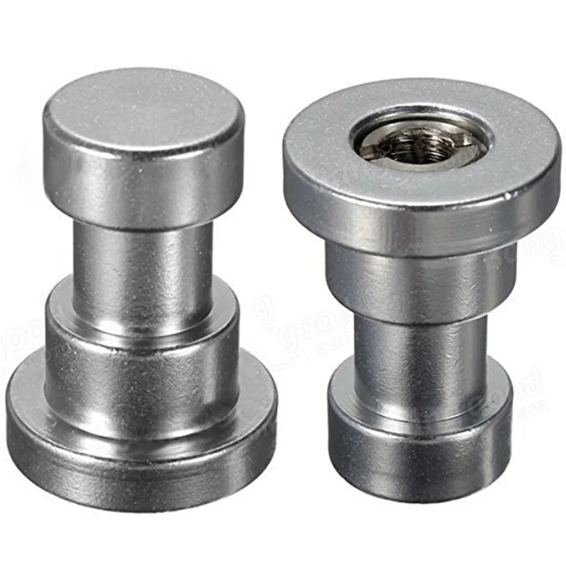 1/4 to 3/8 Screw Adapter for DSLR Camera Tripod Monopod Light Stand Trigger Hotshoe Bracket