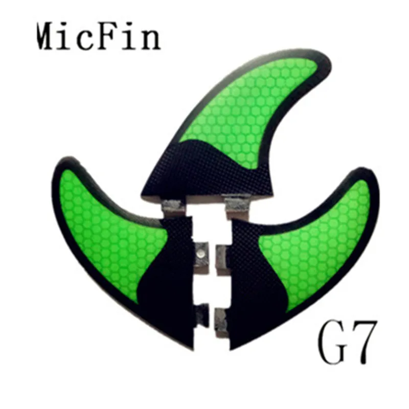 Плавники для серфинга micfin новый дизайн 2018 г./G7 L ребра из стекловолокна материал