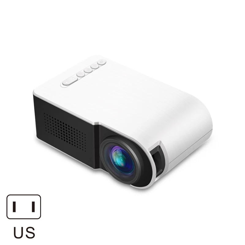 Мини домашний проектор HD 1080P портативный для домашнего кинотеатра