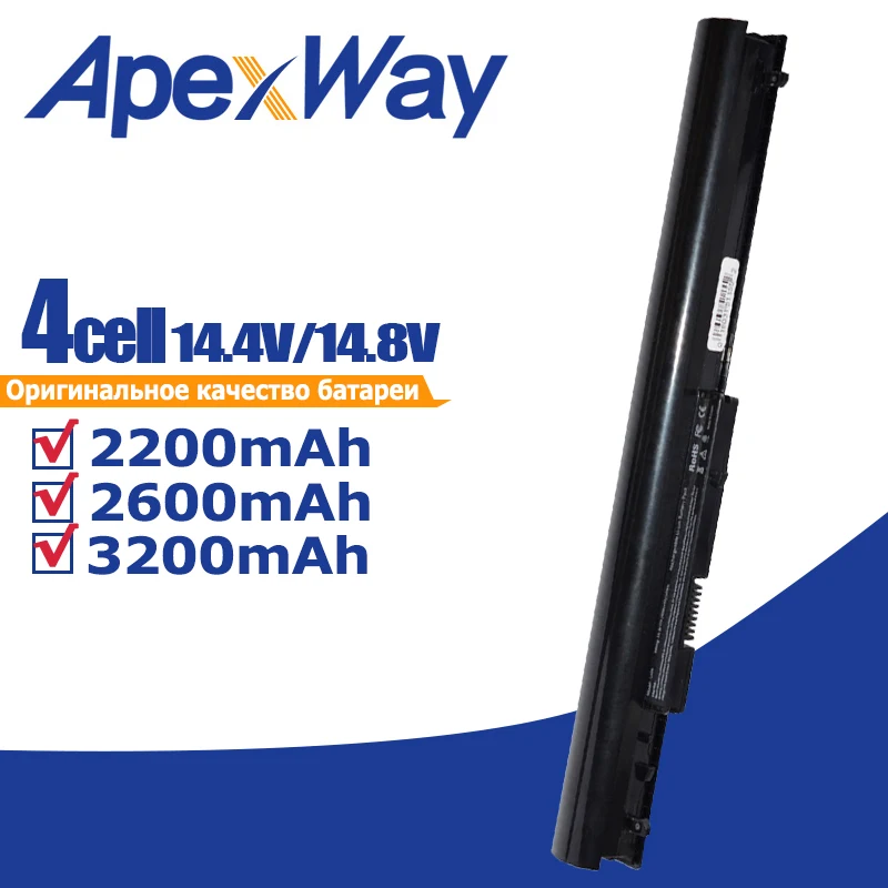 Аккумулятор для ноутбука LA04 14 8 в 2200 мАч 728460 001 28460 HP Pavilion 15 248 248G1 340 340G1 350 350G1 B119TX|laptop