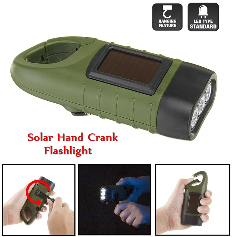 Новейший мини светильник на солнечной батарее 3 светодиодный вспышка