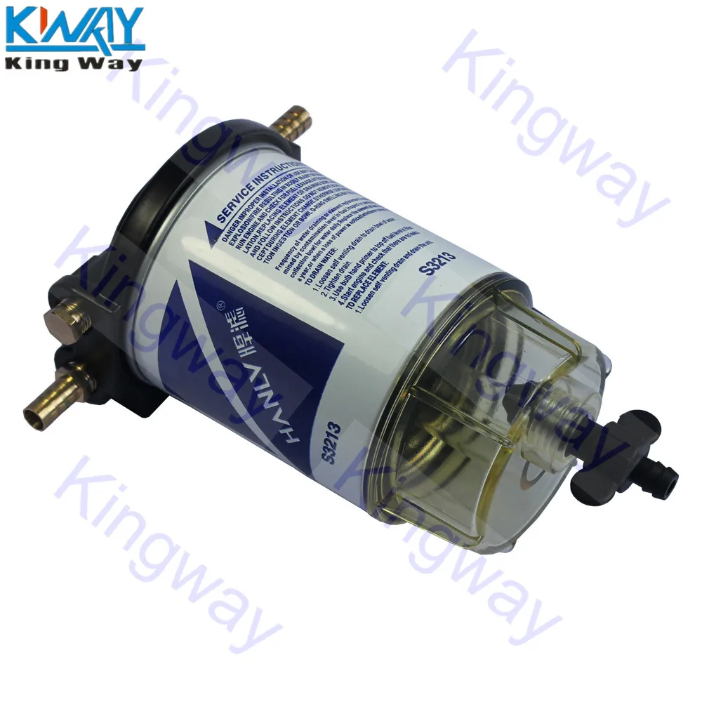 Бесплатная доставка King Way 3/8 &quotNPT S3213 топливный фильтр/система разделения воды для
