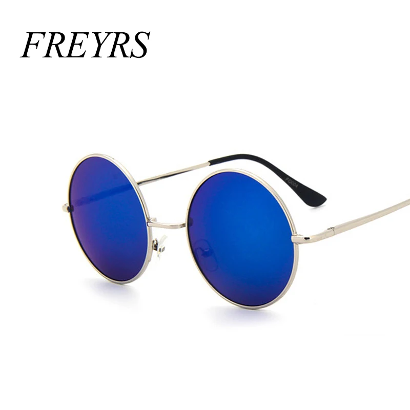 Мужские и женские круглые солнцезащитные очки freyers брендовые дизайнерские