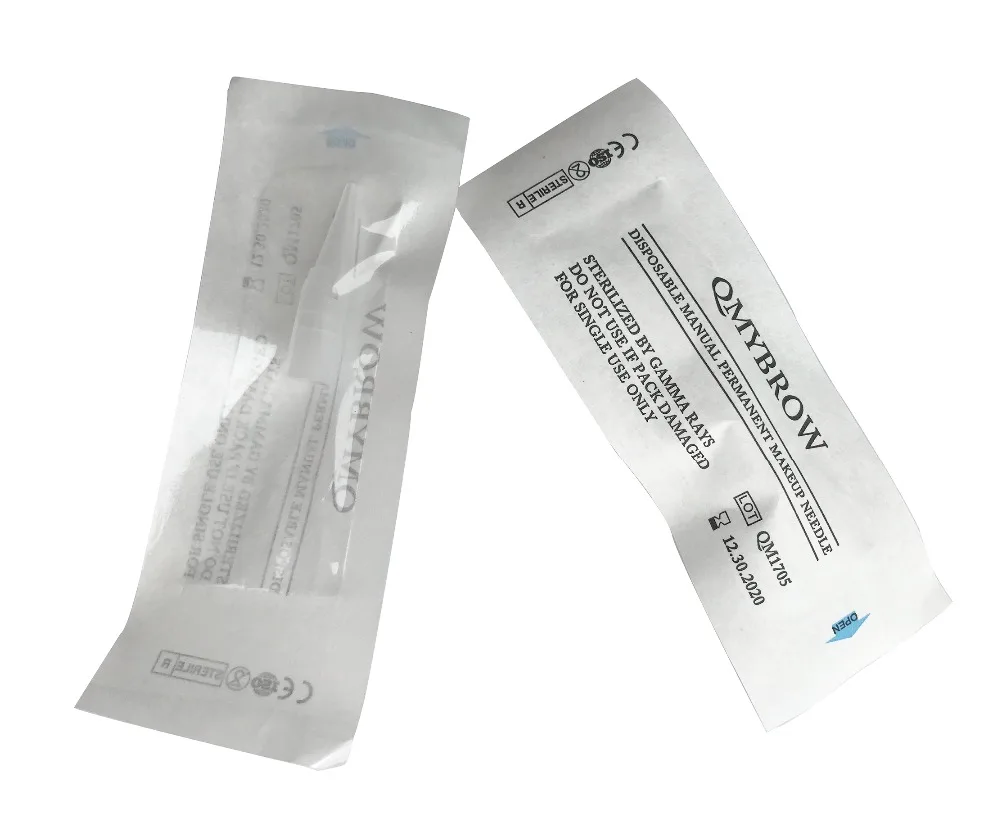 Стерилизованная индивидуальная упаковка 1RL Татуировка игла наконечник