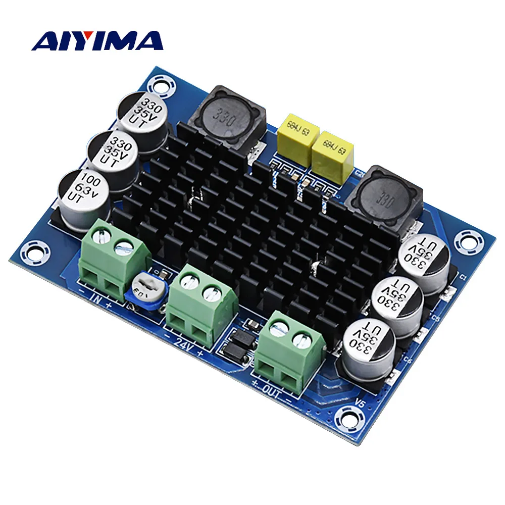 Цифровой аудио усилитель AIYIMA TPA3116D2 плата моноусилителя мощности для