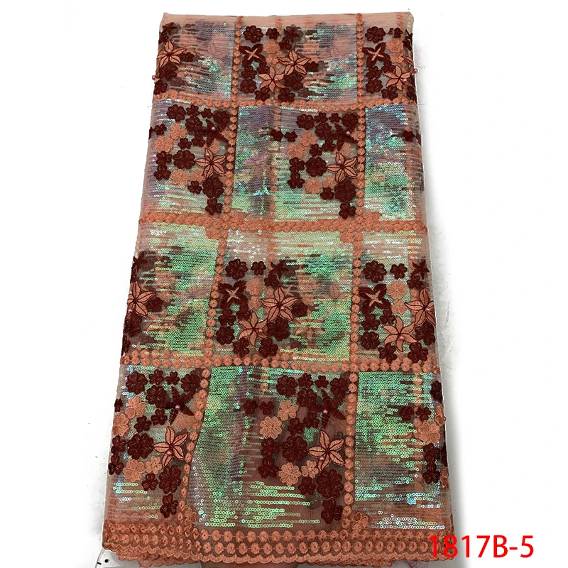 Новейшая африканская кружевная ткань 2019 Высококачественная французская