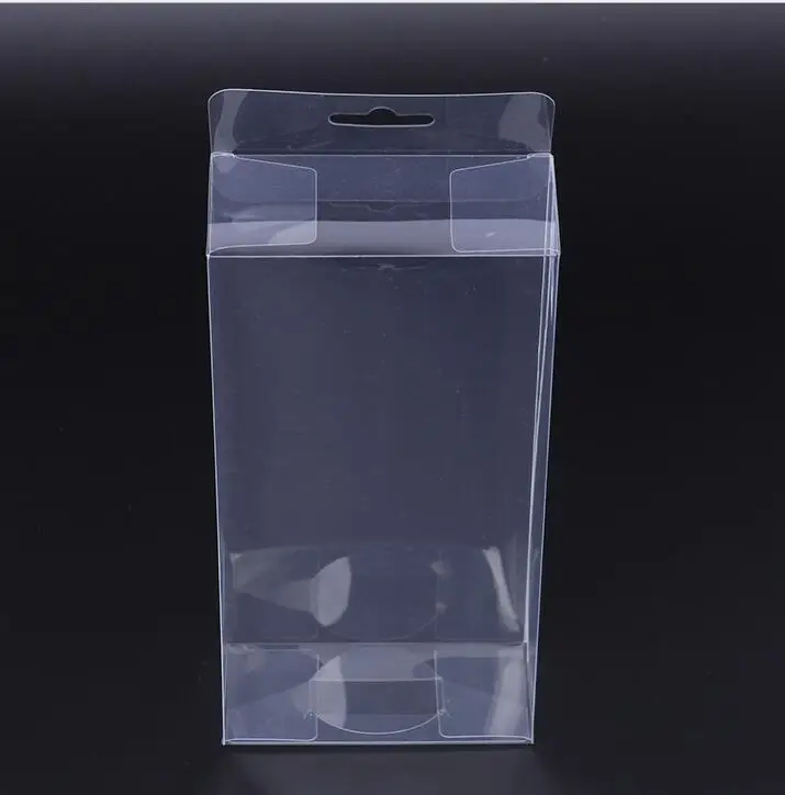 10 шт. 3x5x8 см/2x5x0 см/6x6x1 5 см прозрачная пластиковая коробка из ПВХ с отверстием для