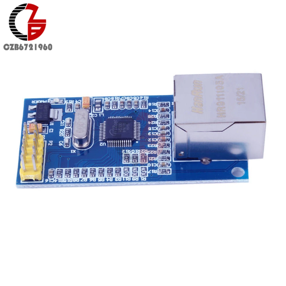 W5500 Ethernet сетевые модули DC 3 V 5V TCP IP 51 STM32 SPI интерфейс I/O микроконтроллер для