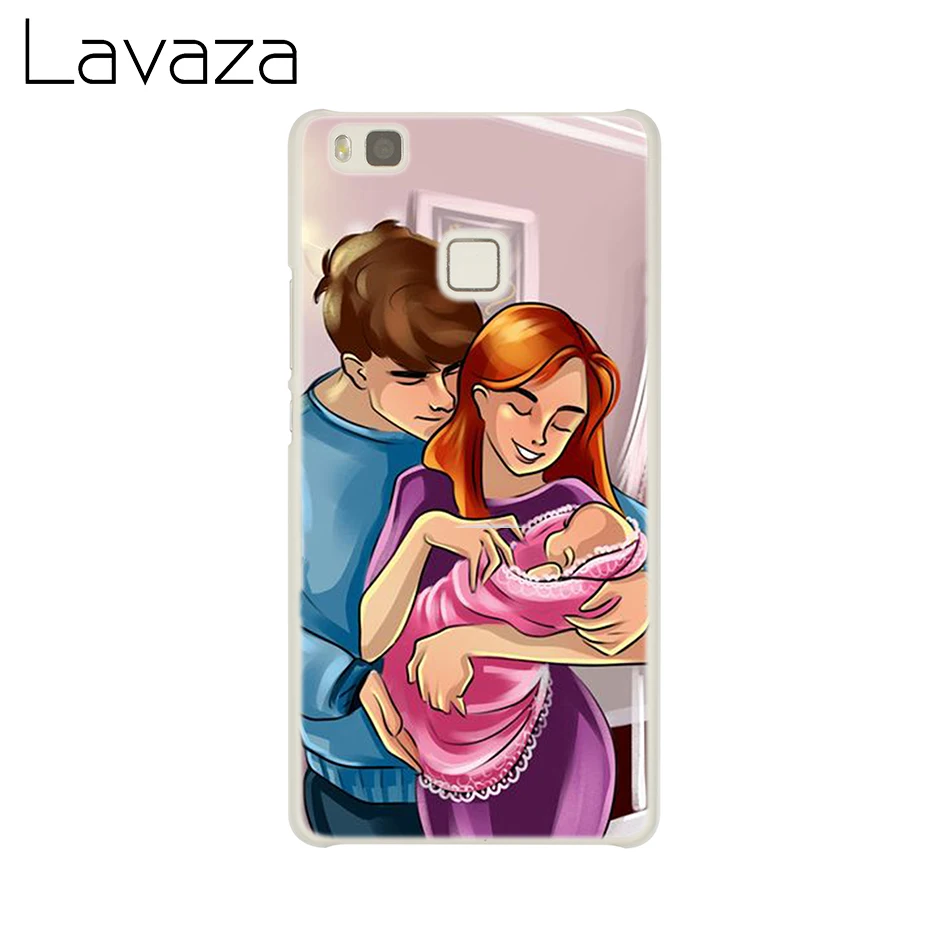 2 Lavaza мама папа ребенок семейный чехол для телефона huawei P20 P10 P9 P8 Lite Plus Pro P Smart - Цвет: 2