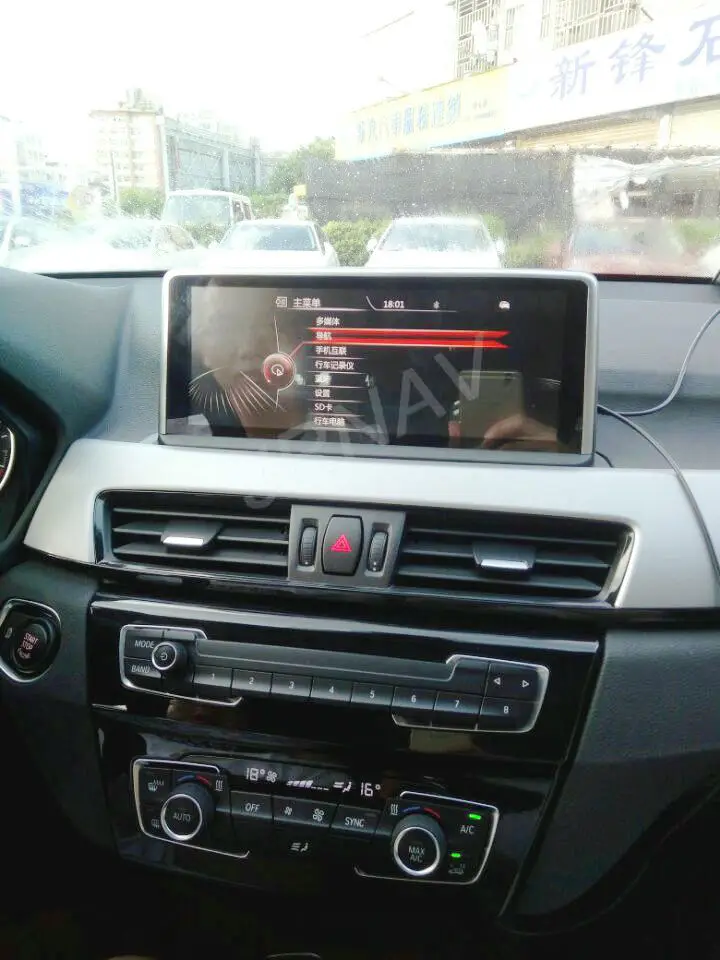 PX6 Android 8 1 Автомобильный DVD плеер для bmw X1 F48 (2016 2017) оригинальный НБТ Системы 2017